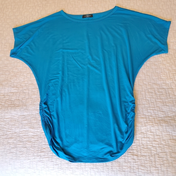 Made By Johnny Women's Solid Short Sleeve Top - Picture 5 of 11